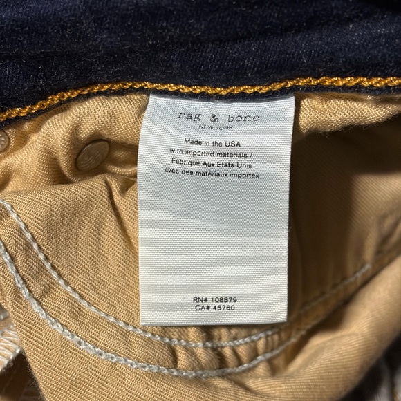 rag & bone Nina High-Rise Ankle Skinny in Carmen Jeans - Picture 6 of 6